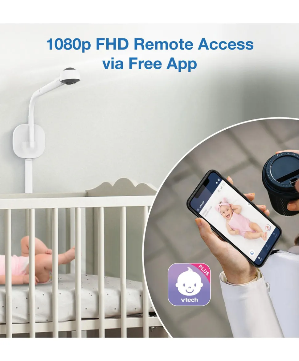 VTech RM7787HD 7” Over-The-Cot Smart Monitor