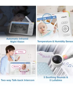 VTech RM7787HD 7” Over-The-Cot Smart Monitor