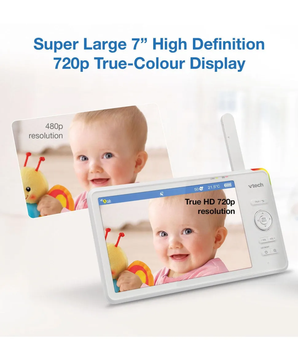 VTech RM7787HD 7” Over-The-Cot Smart Monitor