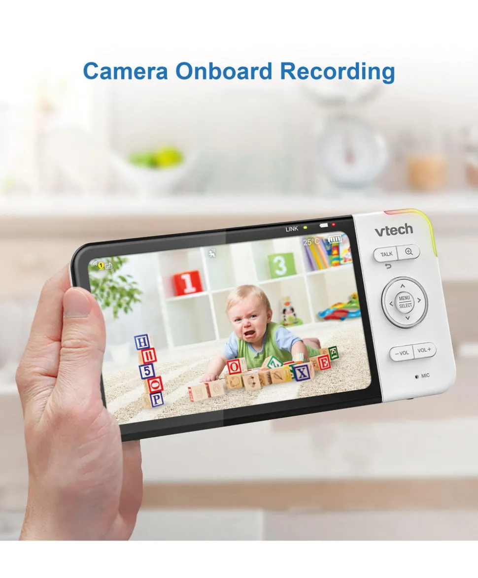 VTech RM5755HD 5” Smart Baby Monitor - White