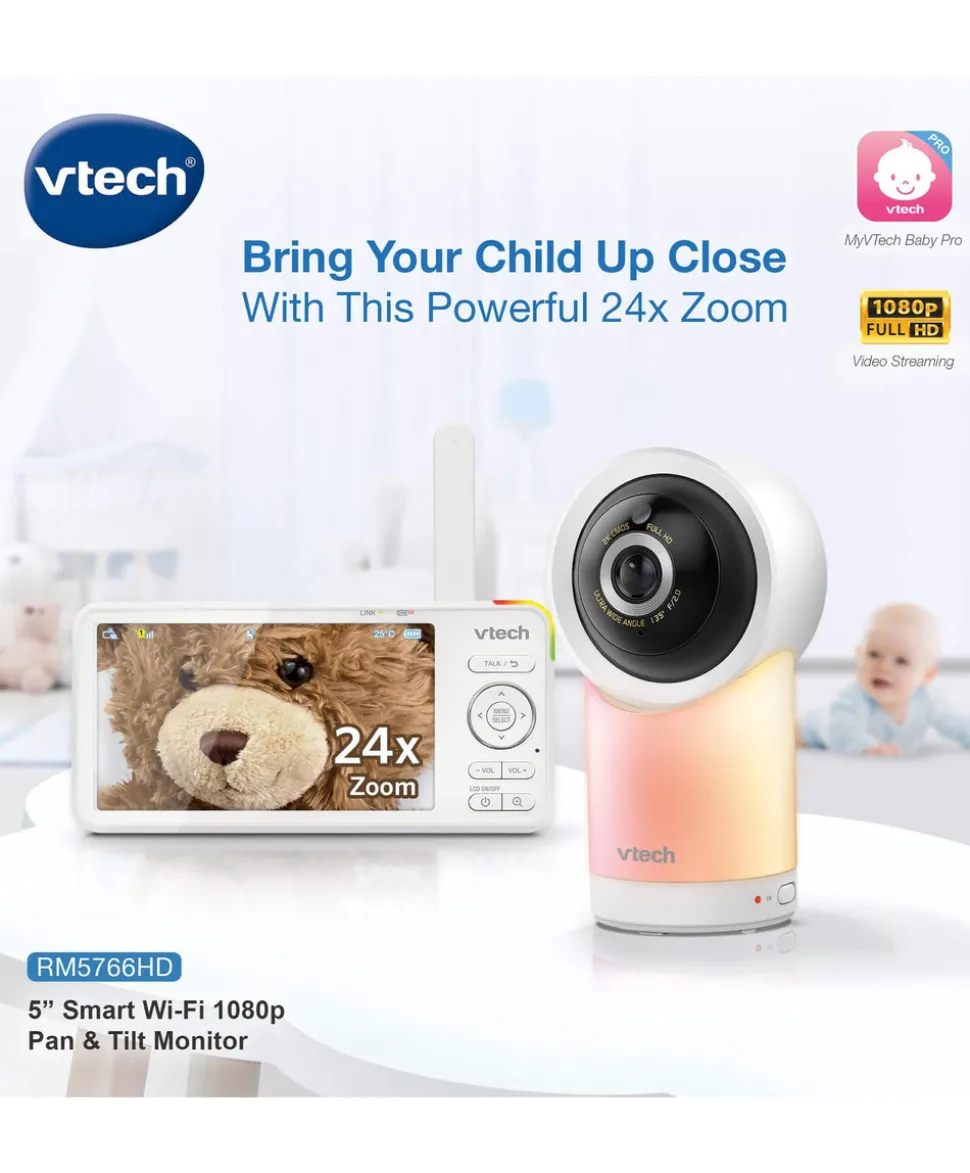 VTech RM5766HD Smart Video Baby Monitor