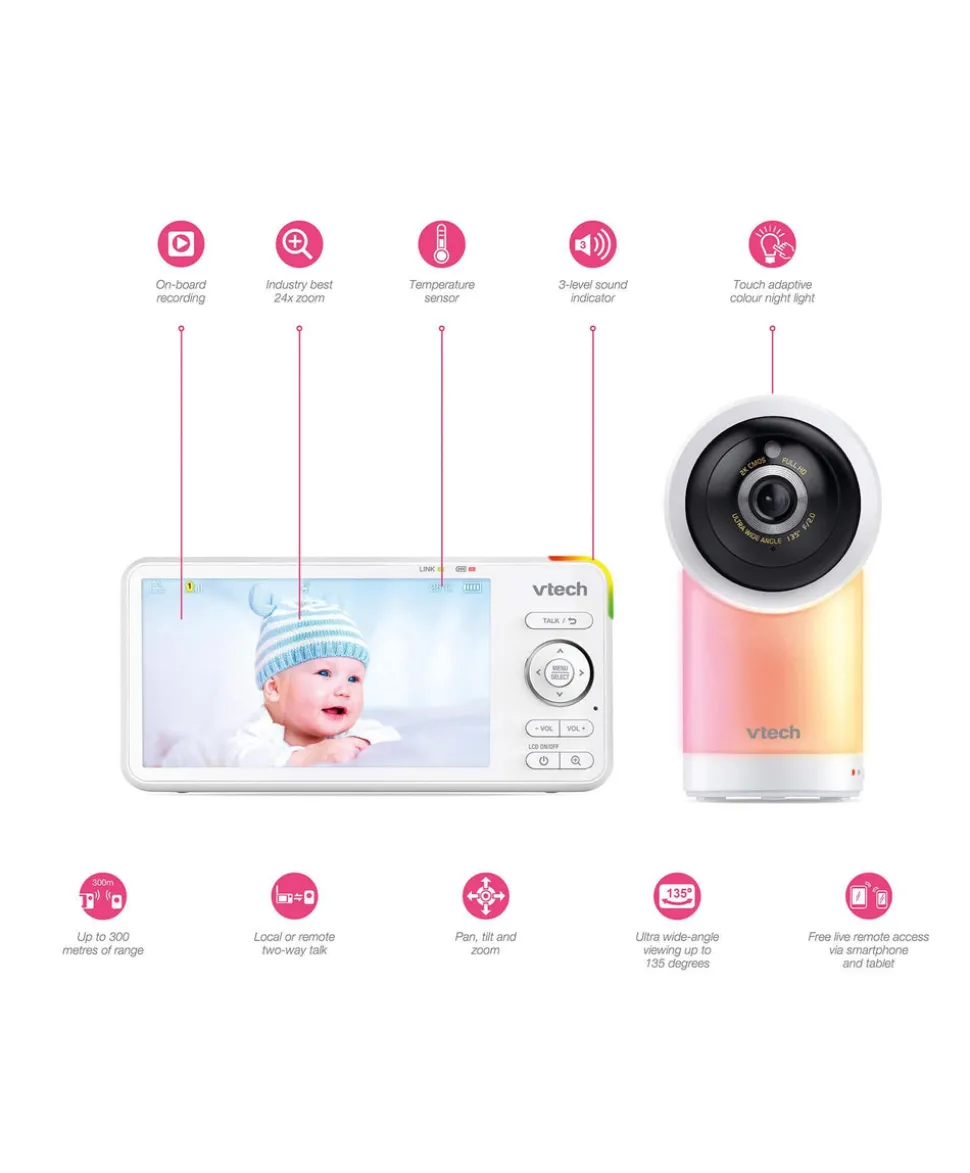 VTech RM5766HD Smart Video Baby Monitor