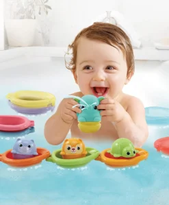 VTech Stack & Splash Bathtime Boats Toys
