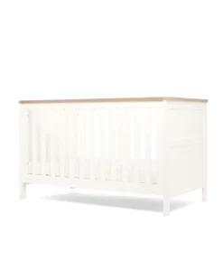 Wedmore 2 Piece Cotbed Set with Dresser Changer - White/Natural