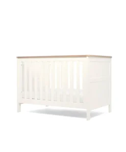 Wedmore Convertible Cot - White/Natural