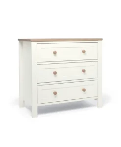 Wedmore Convertible Cot Range - White/Natural