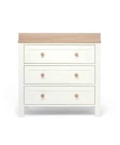 Wedmore Convertible Cot Set - White/Natural