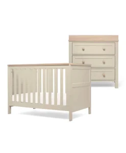 Wedmore Convertible Cot Set- Pebble
