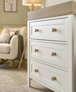 Wedmore Nursery Dresser Changer - White/Natural