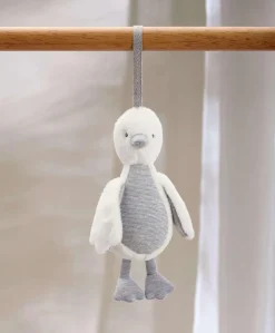Welcome to the World Chime Duck Travel Toy - Grey