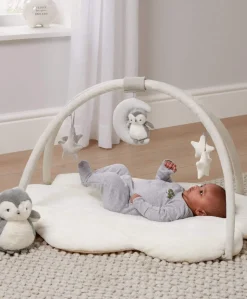 Wish Upon a Cloud Playmat Bundle with Tummy Time Roll, Sit & Play