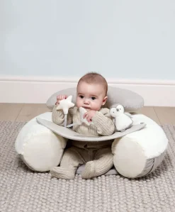 Wish Upon a Cloud Playmat Bundle with Tummy Time Roll, Sit & Play